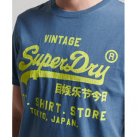 Camiseta SUPERDRY Vintage Logo Fluo
