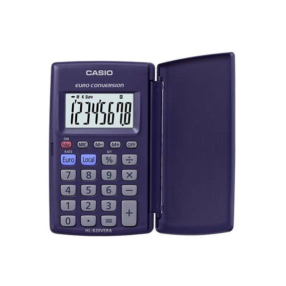 CASIO Calculadora Pequeña Digital HL-820VERA