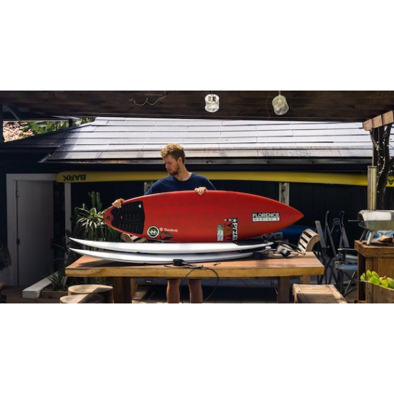 John John Florence Round Tail Pro Surf Traction Pad - VEIA Supplies Night