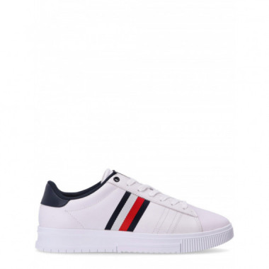 TOMMY HILFIGER - SUPERCUP LEATHER - YBS - F|FM0FM04706/YBS