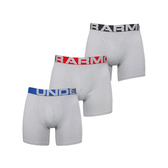 Pack Boxers  Charged Cotton 6IN 3  UNDER ARMOUR