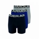 Pack Boxers Charged Cotton 6IN 3  UNDER ARMOUR