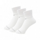 Pack 3 Calcetines Cotton Flat Knit Ankle  NEW BALANCE