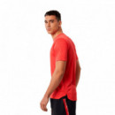 Camiseta Impact Run Short Sleeve Roja  NEW BALANCE