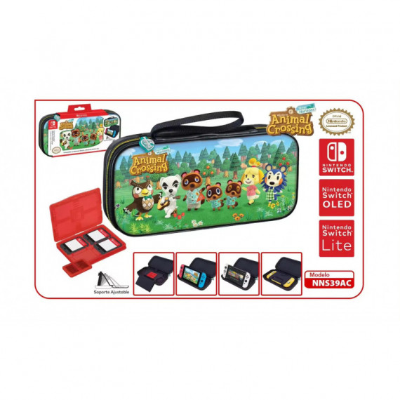 Bolsa de Transporte Deluxe Animal Crossing Nintendo Switch /oled/lite  ARDISTEL