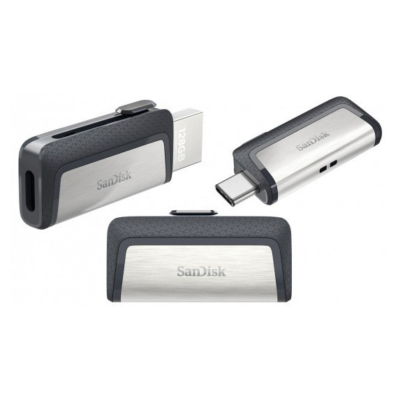 SANDISK Ultra Pendrive 128GB Dual USB 3.1 a Type -c