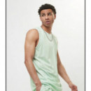 Kk Retro Pinstripe Tank L/mint  KARL KANI