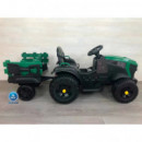 Tractor Electrico Peketrac 7100 Verde Militar 12V  PEKECARS