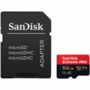 SANDISK Extreme Pro 512GB 200MB/SR-140MB/SW