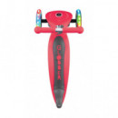 Patinete Plegable Primo Rojo C/luces  GLOBBER