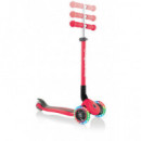 Patinete Plegable Primo Rojo C/luces  GLOBBER