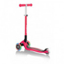 Patinete Plegable Primo Rojo C/luces  GLOBBER