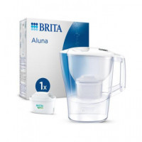 BRITA Jarra de Agua Filtrante 2.4L Aluna con 1  Filtro Maxtra Pro All In 1