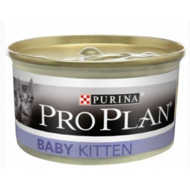 Pplan Cat Baby Kitten Lata Pollo 85 Gr  PROPLAN