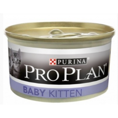 Pplan Cat Baby Kitten Pollo Lata 85 Gr  PROPLAN