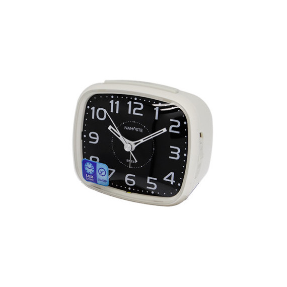 SAMI Reloj Despertador Analogico con Campana Blanco S-2036L - Guanxe  Atlantic Marketplace