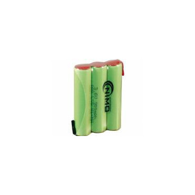 Pack de Batería Recargable 3,6V/900MAH AAAX3  NIMO