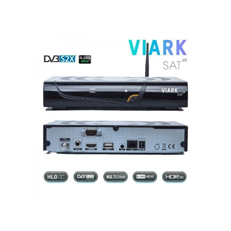 Viark Sat 4K Receptor TV Satélite