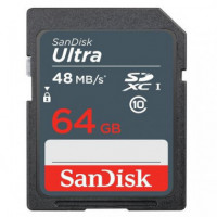 Tarjeta de Memoria Sd SANDISK Ultra 64GB (clase 10)