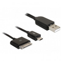 Cable USB a Iphone 30PIN + Micro USB  DELOCK