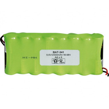 Pack de Baterías 9,6V/2500MAH Ni-mh AAX8  NIMO
