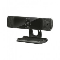 TRUST Webcam con Micro para Pc Vero 8MP, Full HD 1080P