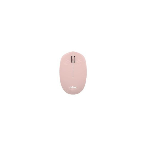 Ratón NILOX Wireless 1000DPI Rosa (NXMOWI4014)