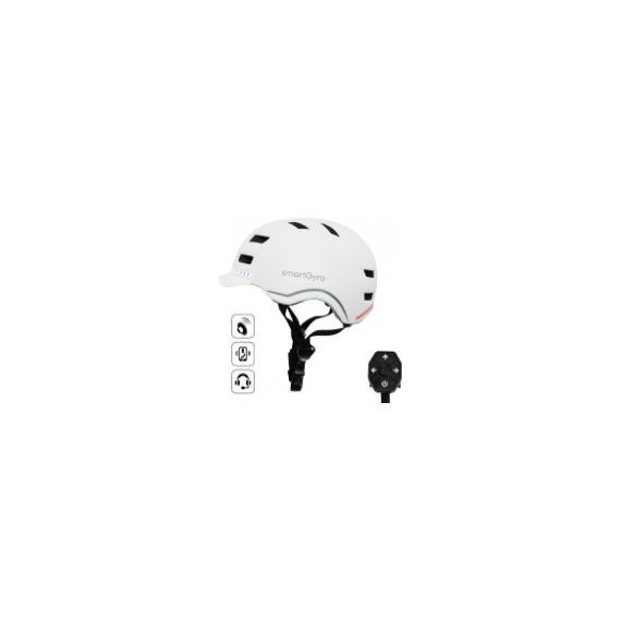 Casco SMARTGYRO Helmet Pro Tamaño M Blanco (SG27-255)