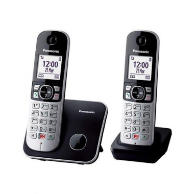 Panasonic Teléfono Fijo inalámbrico dúo KX-TGB612 - Guanxe Atlantic  Marketplace