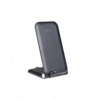 DCU Cargador Inalambrico 3 en 1 Smartphone ,airpods,smartwatch 15W Negro 37300820