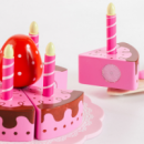 Tarta de Cumpleaños de Juguete de Madera Party Cake  MOLTO