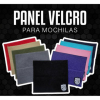 Panel Velcro Negro para Mochilas  BÓRDATE