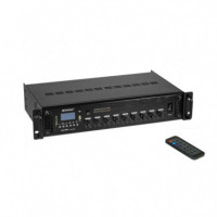 Omnitronic MAP-120P Amplificador 100V 120W USB BLUETOOTH Mando  STEINIGKE