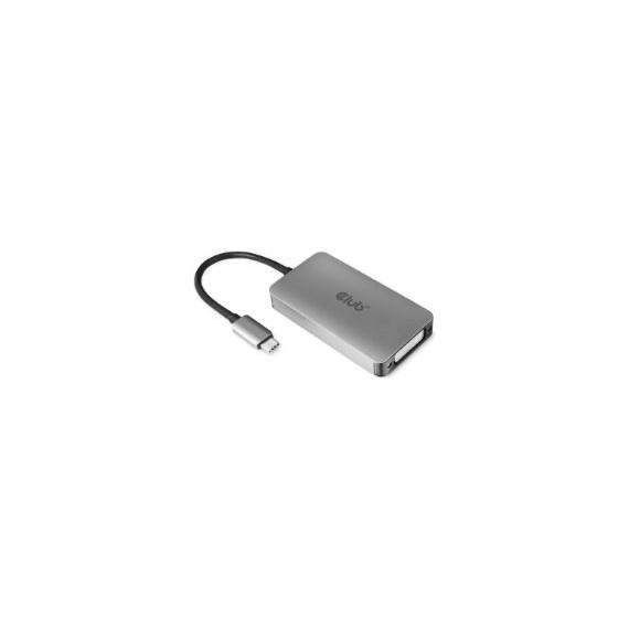 Adaptador CLUB 3D Usb-c 3.0/M a Dvi-d/h Gris (CAC-1510)