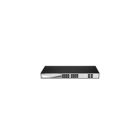 Switch D-LINK 16P Gigabit SMART+4COMBO Sfp (DGS-1210-16