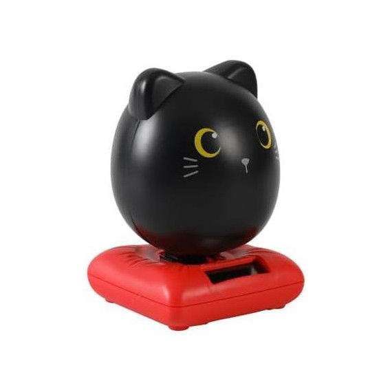 ITOTAL Figura Solar Forma Gato Negro XL2695