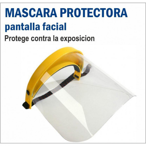 Mascara protectora facial.