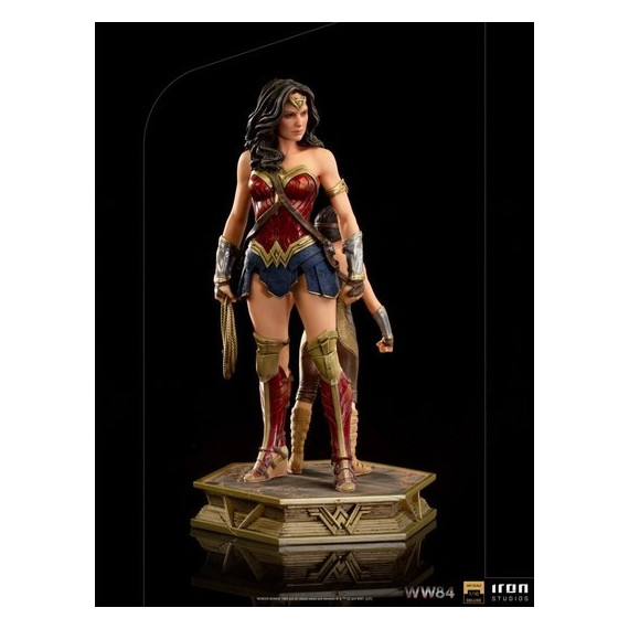 Figura Wonder Woman y Diana Niña  Dc  IRON STUDIOS