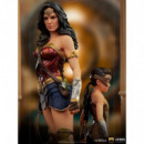 Figura Wonder Woman y Diana Niña  Dc  IRON STUDIOS