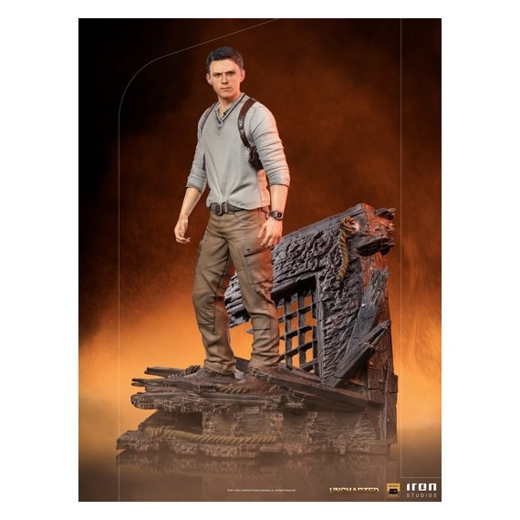 Figura Nathan Drake  Uncharted  IRON STUDIOS