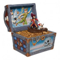 Figura Peter Pan con el Cofre Tesoro Disney  ENESCO