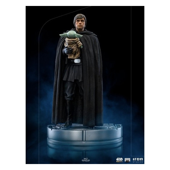 Figura Luke y Grogu  Star Wars  IRON STUDIOS