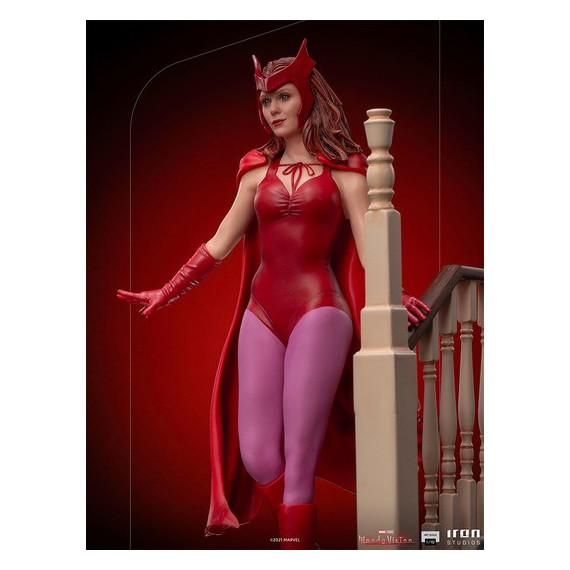 Figura Wanda en Halloween  Wanda Visión Marvel  IRON STUDIOS