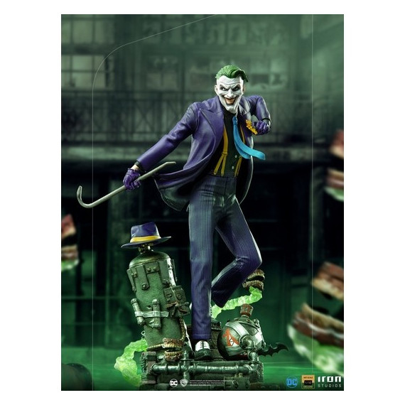 Figura Joker Dc Comics Deluxe  IRON STUDIOS