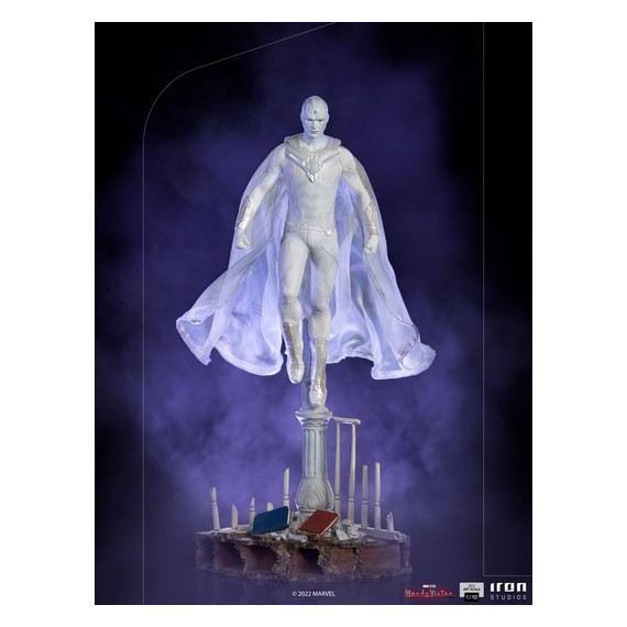 Figura Visión Blanco Wandavisión Marvel  IRON STUDIOS