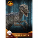 Figura Blue y Beta Jurassic World  BEAST KINGDOM TOYS