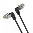 VENTION Cable de Red RJ45 Utp Ibobd Cat. 6A/ 50CM/  Negro Conectores en Angulo de 90º