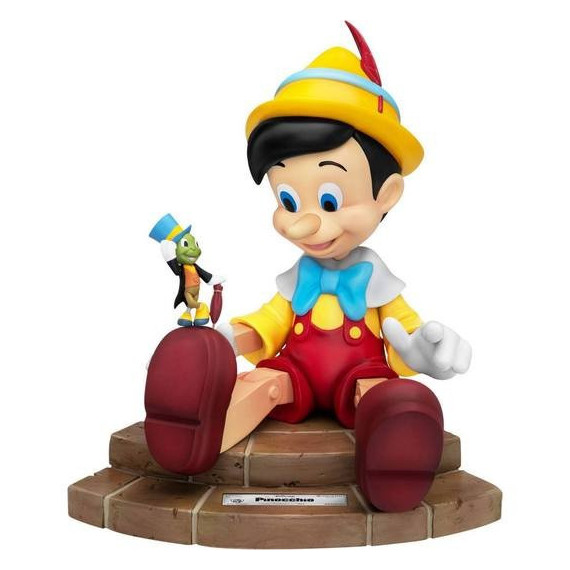 Figura Pinocho y Pepito Grillo Disney  BEAST KINGDOM TOYS