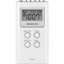 SANGEAN Radio Digital Am/fm DT-120 Blanco Funcion Sleep