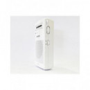 SANGEAN Radio Bolsillo SR-35 Am/fm con Altavoz Pocket 100 Blanca